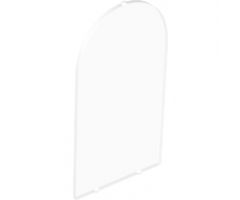 Glass for Door Frame 1 x 6 x 7 Rounded Pillars with Top Arch and Notches