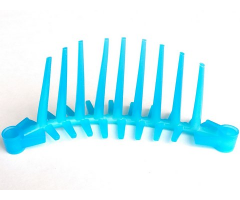 Bionicle Spine, Barraki with Marbled Trans-Light Blue Pattern
