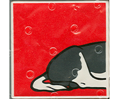 Duplo, Tile 2 x 2 x 1 with Cow Mosaic Picture 10 Pattern (Set 1078)