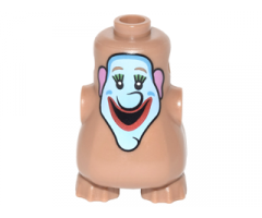 Body, Nexo Knights Scurrier with Clown Face Pattern (The Beatles Jeremy Hillary Boob)