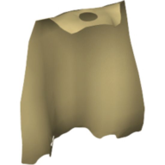 Minifigure, Body Wear Cape Cloth, Long with Tattered Edge (Magna Guard)