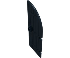 Door 1 x 3 x 6 Curved Top