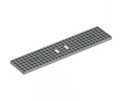 Train Base 6 x 28 with 3 Round Holes Each End
