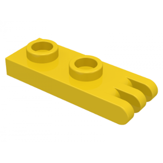 Hinge Plate 1 x 2 with 3 Fingers