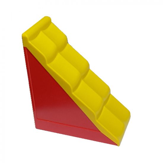 Duplo, Building Roof Sloped 50 2 x 4 Yellow Shingled