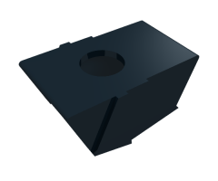 Minifigure, Body Wear Armor Pauldron Plastic