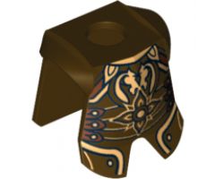 Minifigure, Body Wear Armor Breastplate with Leg Protection, LotR King Theoden Pattern