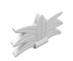 Minifigure, Headgear Accessory Plume Feathered Headdress