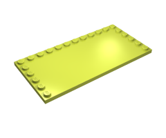 Tile, Modified 6 x 12 with Studs on Edges