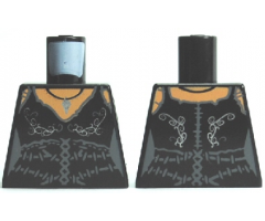 Torso Harry Potter Bellatrix Lestrange Female with Ornaments Pattern