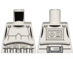 Torso SW Armor Stormtrooper, Detailed Armor Pattern