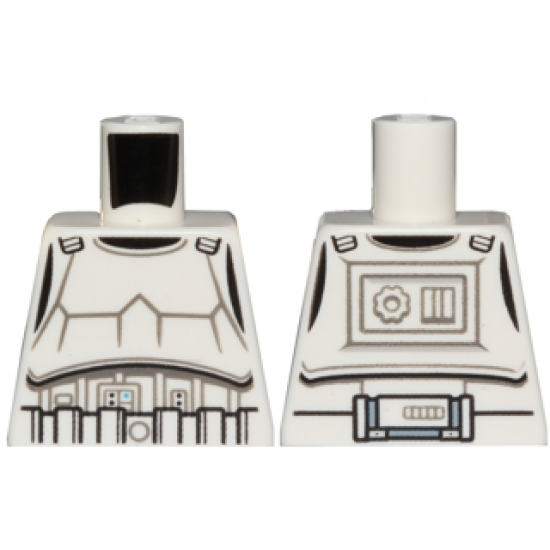 Torso SW Armor Stormtrooper, Detailed Armor Pattern