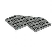Wedge, Plate 10 x 10 with 4 x 4 Cutout and Cut Corner