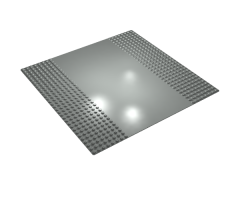Baseplate, Road 32 x 32 8-Stud Straight with Street and Crosswalk Pattern