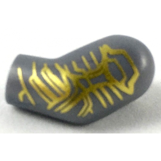 Arm, Left with Gold Circuitry Pattern