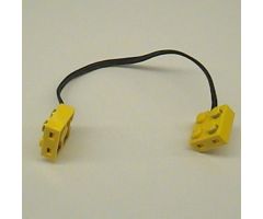 Electric, Wire with Brick 2 x 2 x 2/3 Pair, 20 Studs Long