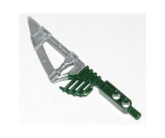 Bionicle Weapon Hordika Fang Blade with Flat Silver Flexible End