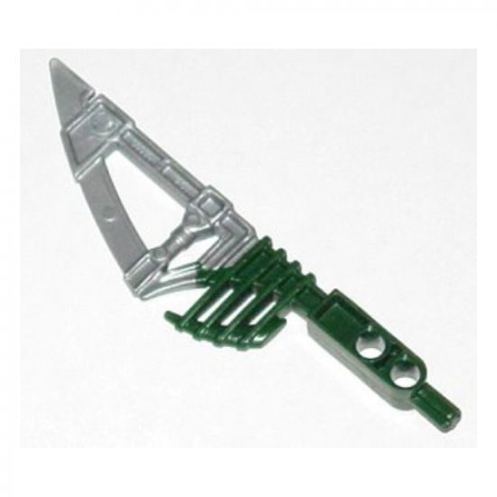 Bionicle Weapon Hordika Fang Blade with Flat Silver Flexible End