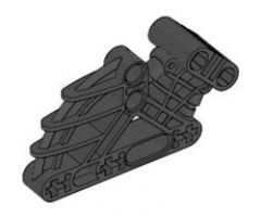 Bionicle Bohrok Rib Cage, Liftarm 2 x 4 x 7 Angled