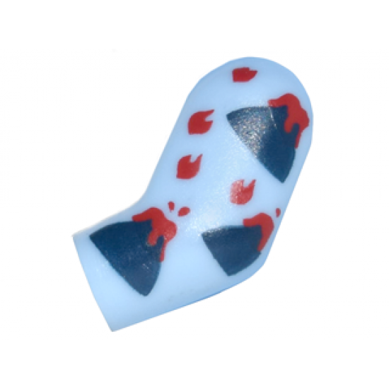 Arm, Left with Volcano Pajamas Pattern