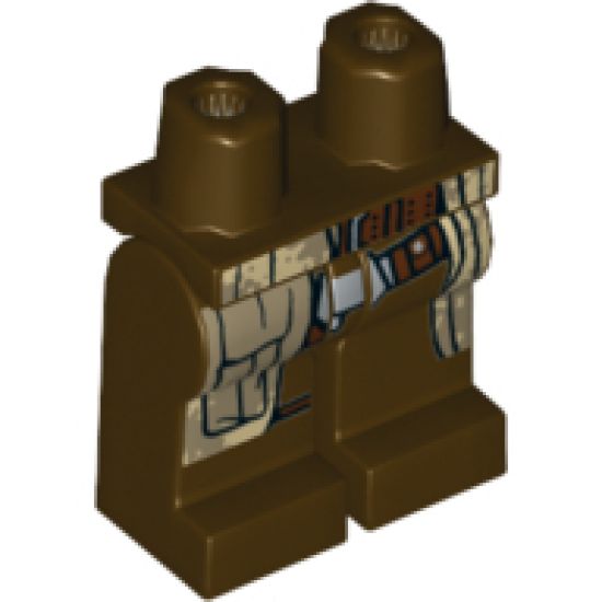 Hips and Legs with SW Camouflage Coattails Pattern (Han Solo Endor)