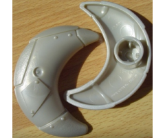 Duplo Crescent Moon Metal Design (Little Robots)