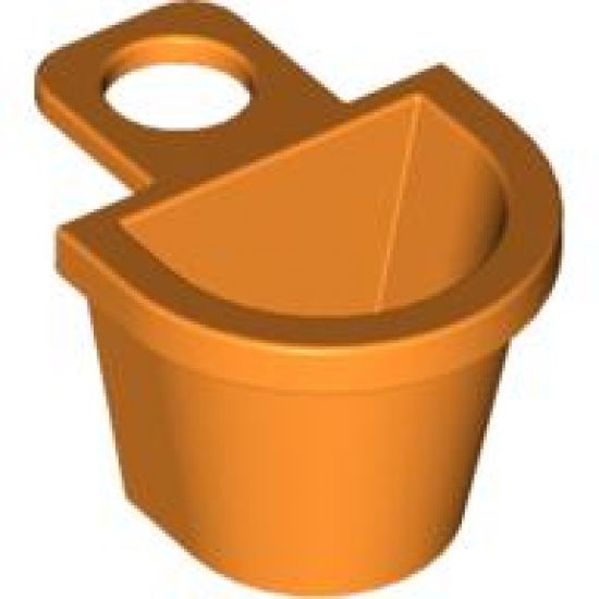Minifigure, Body Wear Container D-Basket