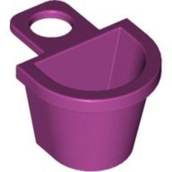 Minifigure, Body Wear Container D-Basket