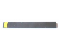 Tile 1 x 8 with Thick Yellow Curved Stripe Pattern (Sticker) - Set 8152