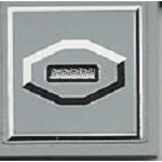 Tile 2 x 2 with SW AT-ST View Port Pattern (Sticker) - Set 10174