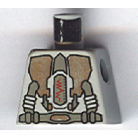 Torso Space LoM Gold Triangular Machinery and Belt Pattern