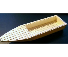 Boat Hull Unitary 28 x 8 Base with White Boat Hull Unitary 28 x 8 Top (92710 / 92711)