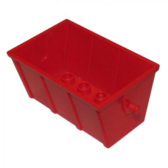 Duplo, Train Tipper 2 x 4 with Straight Sides (Skip)