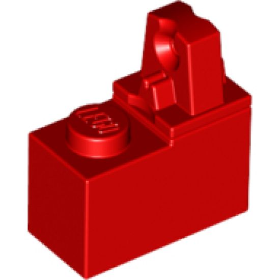 Hinge Brick 1 x 2 Locking with 1 Finger Top
