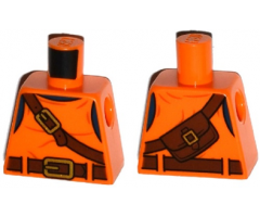 Torso Top with Belts, Bag on Back Pattern