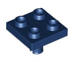Plate, Modified 2 x 2 with Pin on Bottom