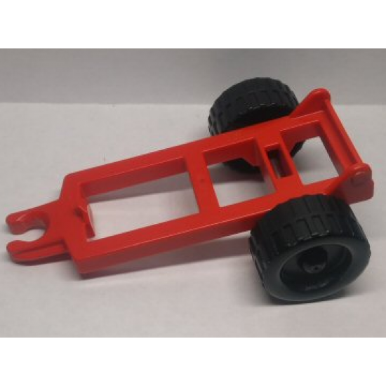 Duplo, Vehicle Trailer with Frame with Small Reinforcement