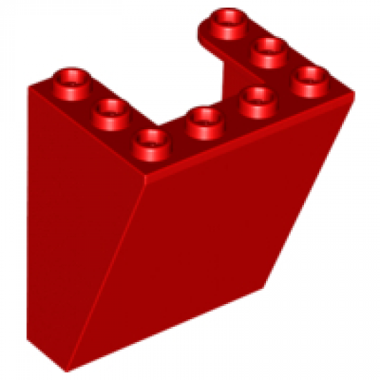 Windscreen 3 x 4 x 4 Inverted, Rounded Top Corners, Cutout Bottom Corners