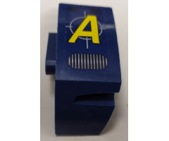 Technic, Panel Car Mudguard Left with Yellow Agents Logo Pattern (Sticker) - Set 8636