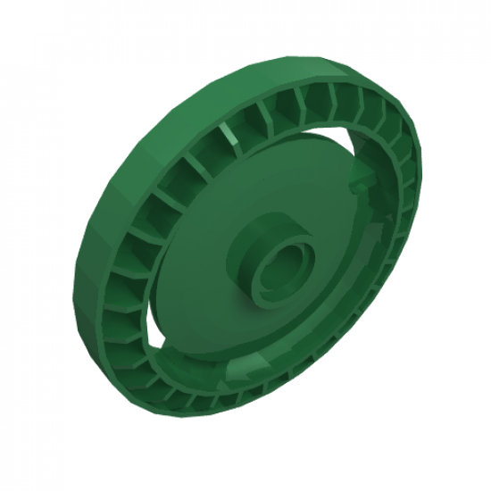 Technic, Disk 5 x 5 - Notched, No Pattern, NO PIN