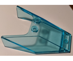 Windscreen 6 x 4 x 1 1/3 without Bottom Tabs and with Solid Studs