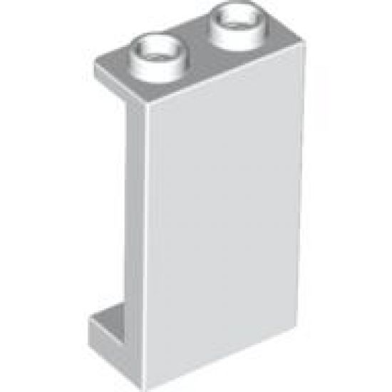 Panel 1 x 2 x 3 with Side Supports - Hollow Studs