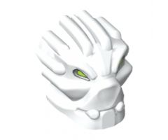 Minifigure, Head, Modified Bionicle Inika Toa Matoro Pattern