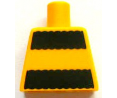 Torso Black Thick Stripes Pattern