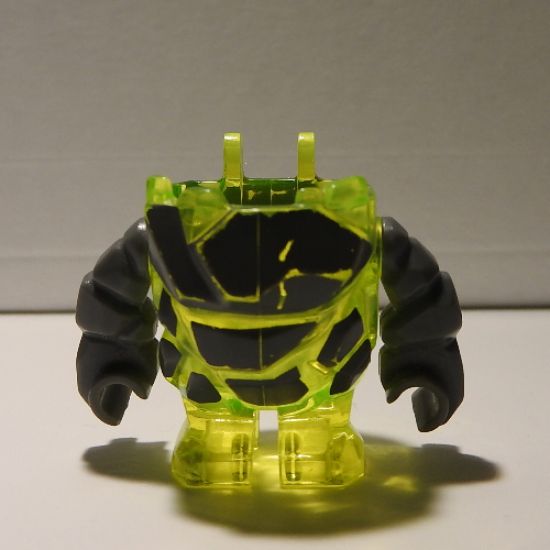 Body Rock Monster - Torso/Legs with Dark Bluish Gray Arms Assembly