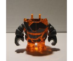 Body Rock Monster - Torso/Legs with Dark Bluish Gray Arms Assembly