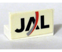 Panel 1 x 2 x 1 with JAL Logo Pattern (Sticker) - Set 4032-5
