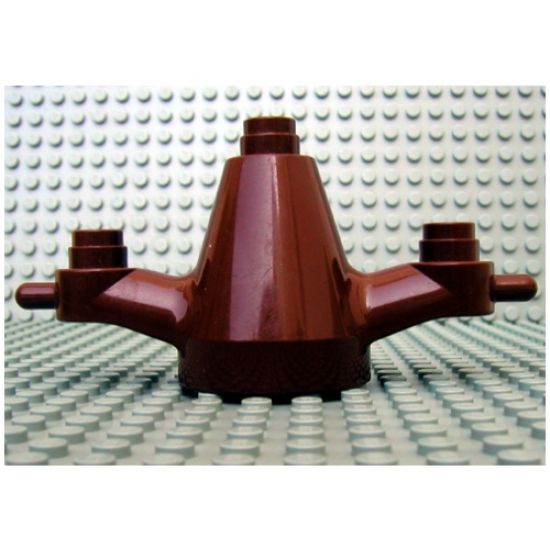Duplo, Plant Tree Trunk Segment with Branches, Conical