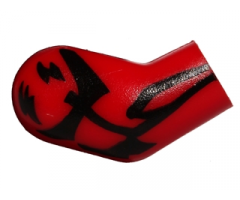 Arm, Right with Black Tattoo Pattern (SW Darth Maul)