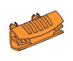 Vehicle Grille 1 x 4 with Two Pins